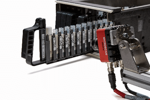 Omron Microscan Mv4000 Etiket doğrulama ve tip kontrolü
